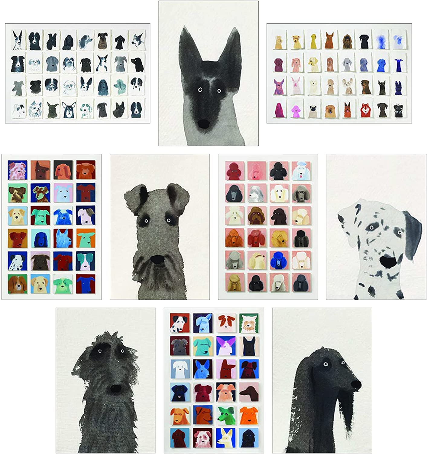 Dog Box: 100 Postcards by 10 Artists
