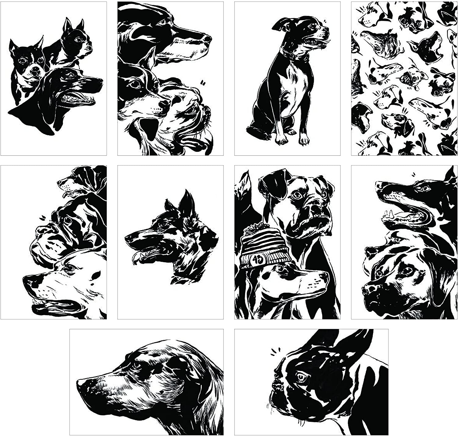 Dog Box: 100 Postcards by 10 Artists