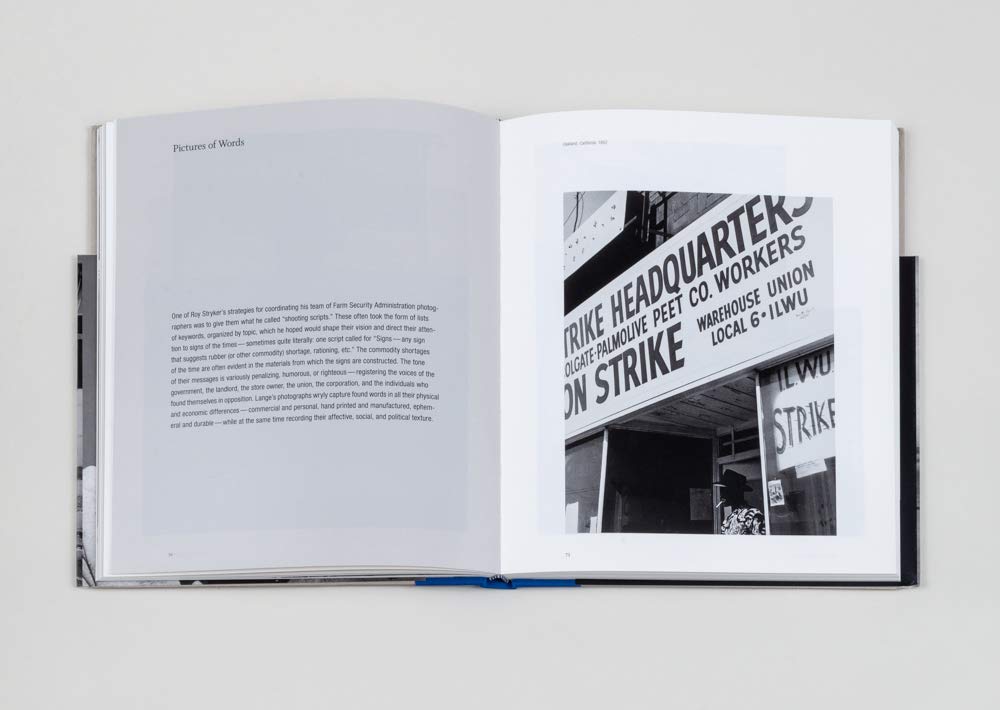Dorothea Lange Words & Pictures