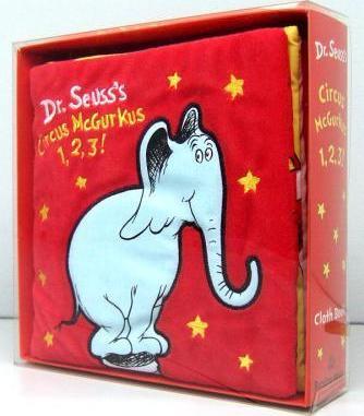 Dr. Seuss's Circus McGurkus 1, 2, 3!  Cloth Book