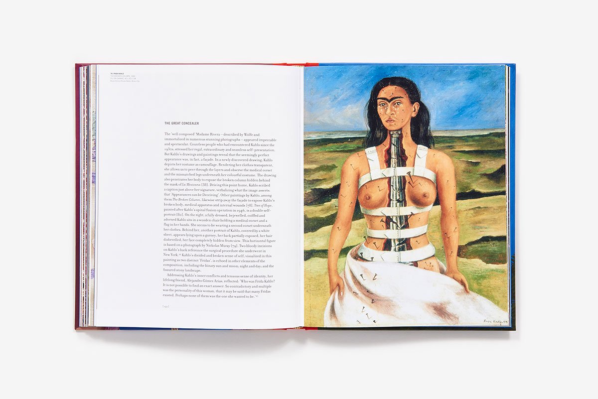 Frida Kahlo Making Her Self Up