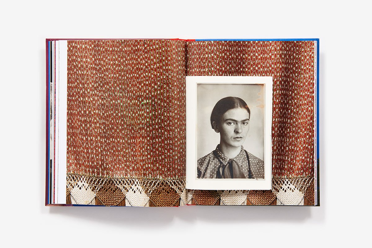 Frida Kahlo Making Her Self Up