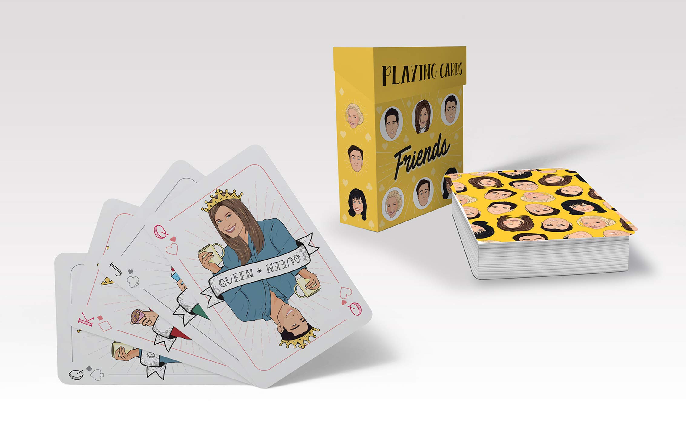 Friends Playing Cards קלפי משחק
