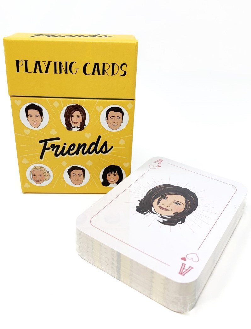 Friends Playing Cards קלפי משחק