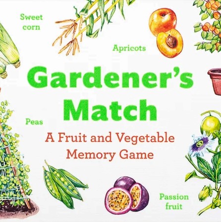 Gardener’s Match: A Fruit and Vegetable Memory Game משחק זיכרון