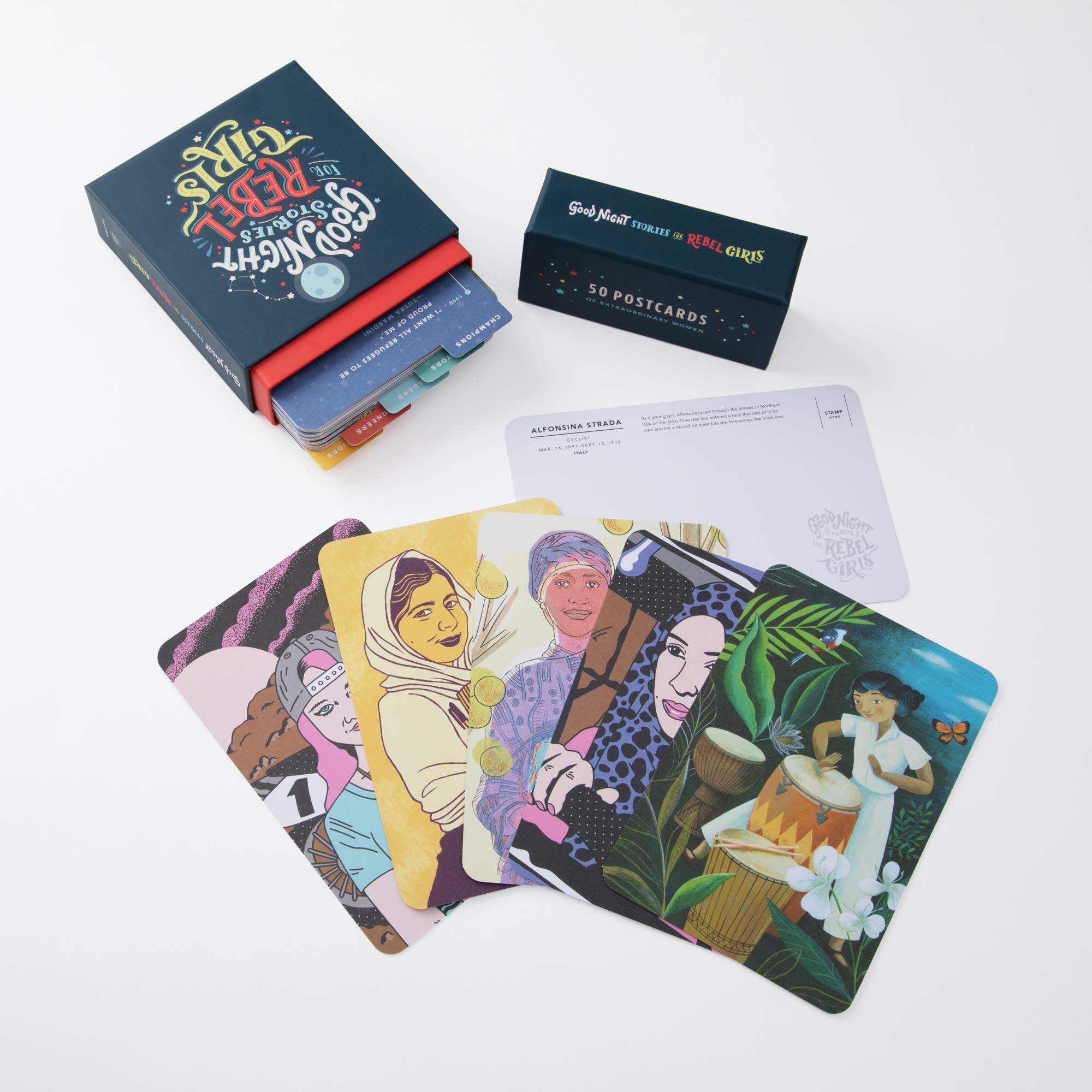 Good Night Stories for Rebel Girls Postcards גלויות