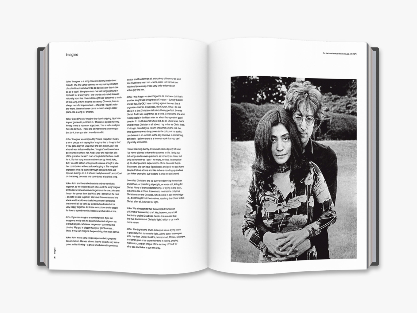 Imagine John Yoko