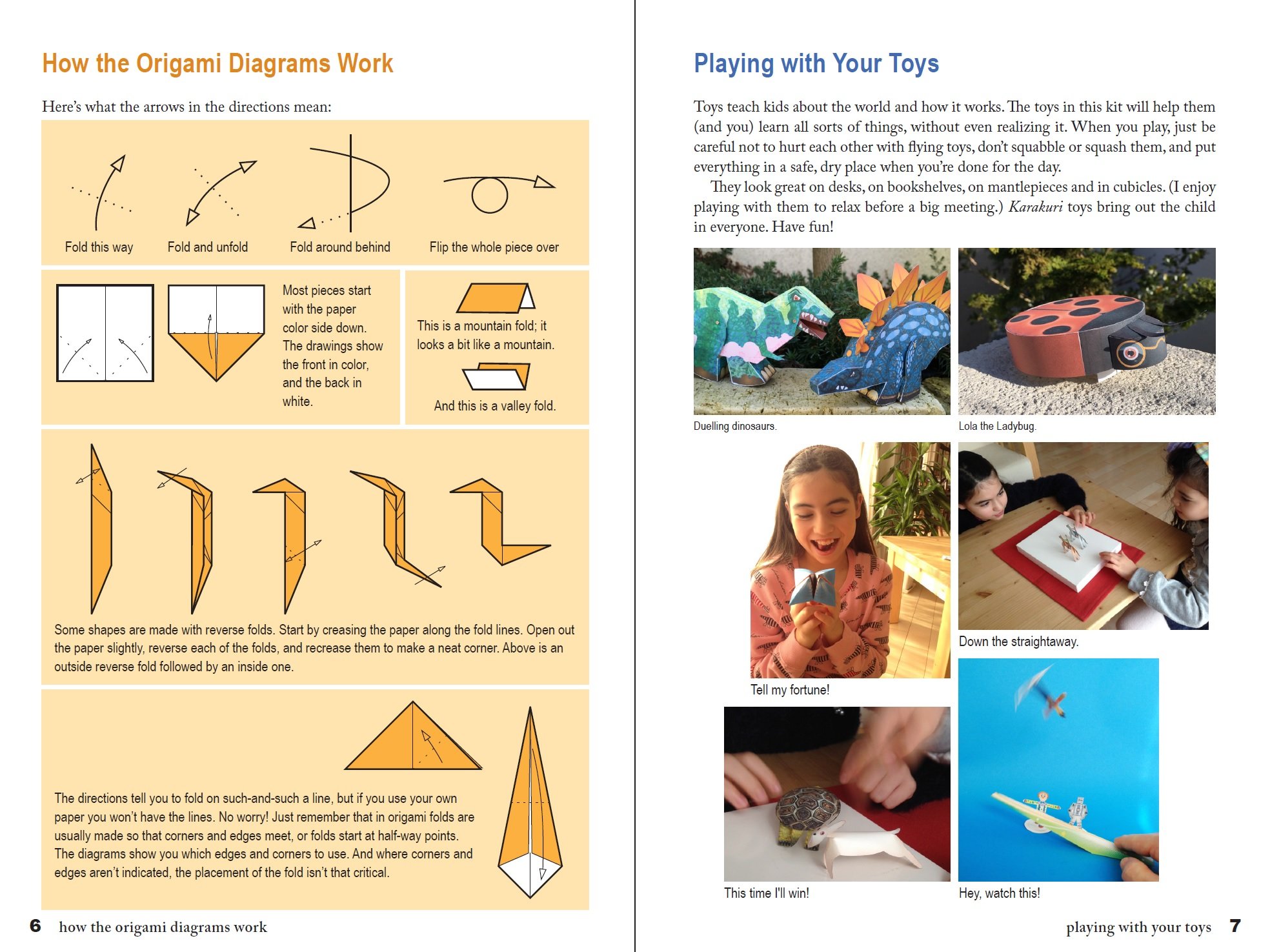 Japanese Paper Toys Kit Origami