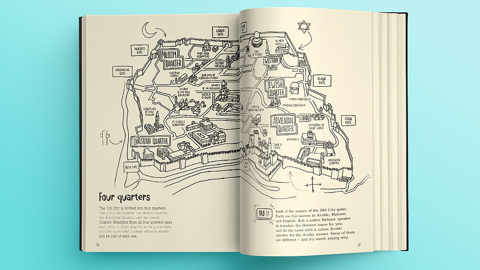 Jerusalem City Stories: An Activity City Guide for Creative Travelers