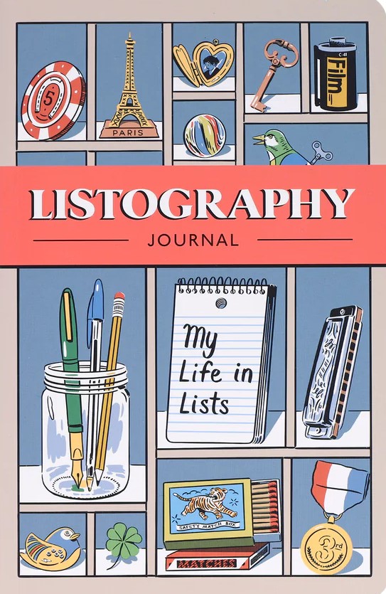 Listography Journal: My Life in Lists