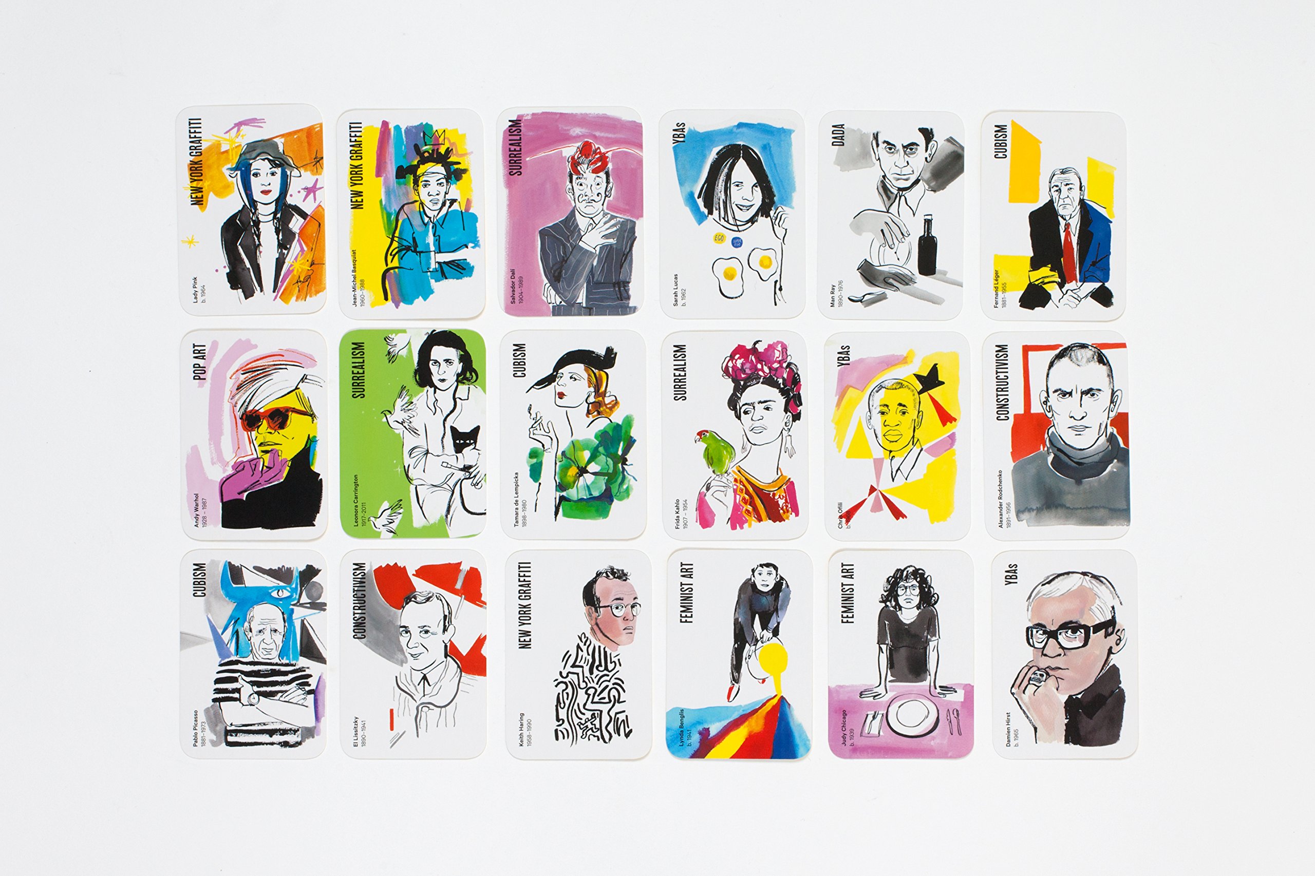 Manifesto: The Art Movements Game - משחק קלפים