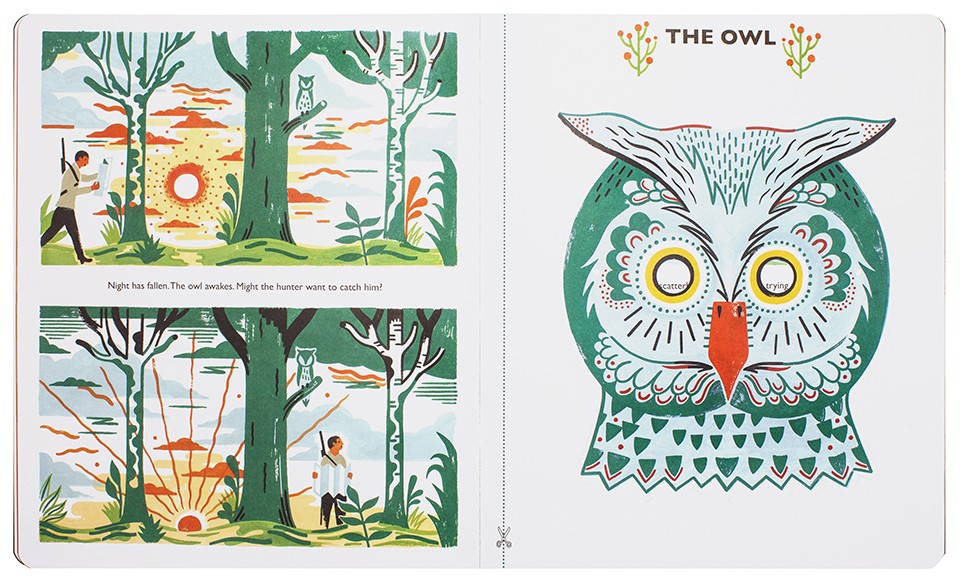 Masks in the Forest: A Story Told With Masks