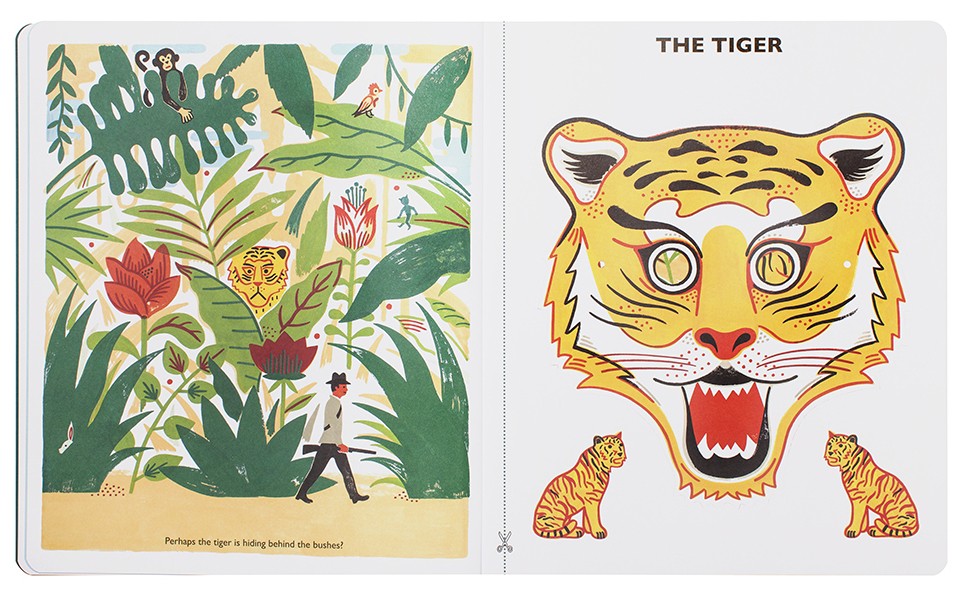 Masks in the Forest: A Story Told With Masks