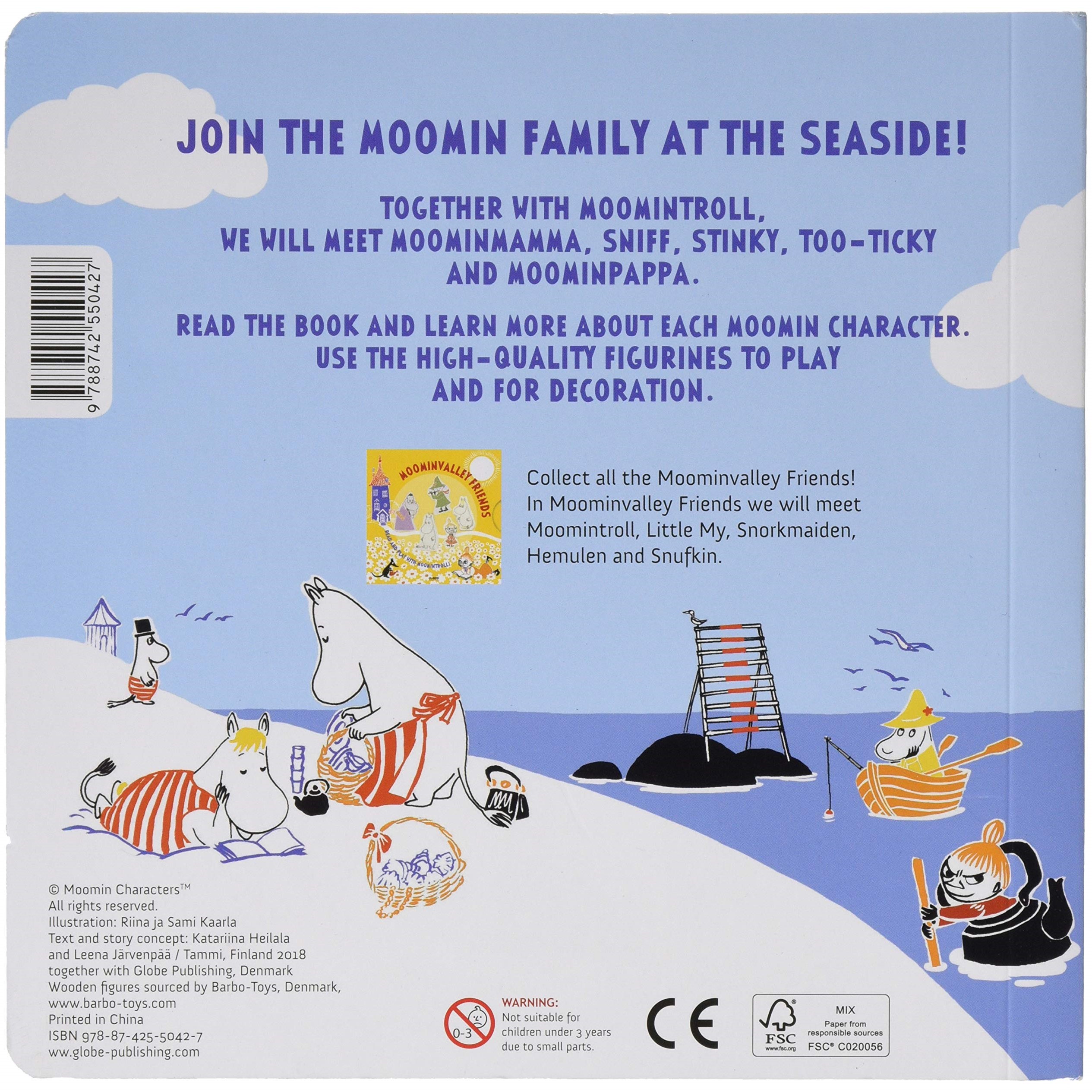 Moominvalley Friends at the Seaside