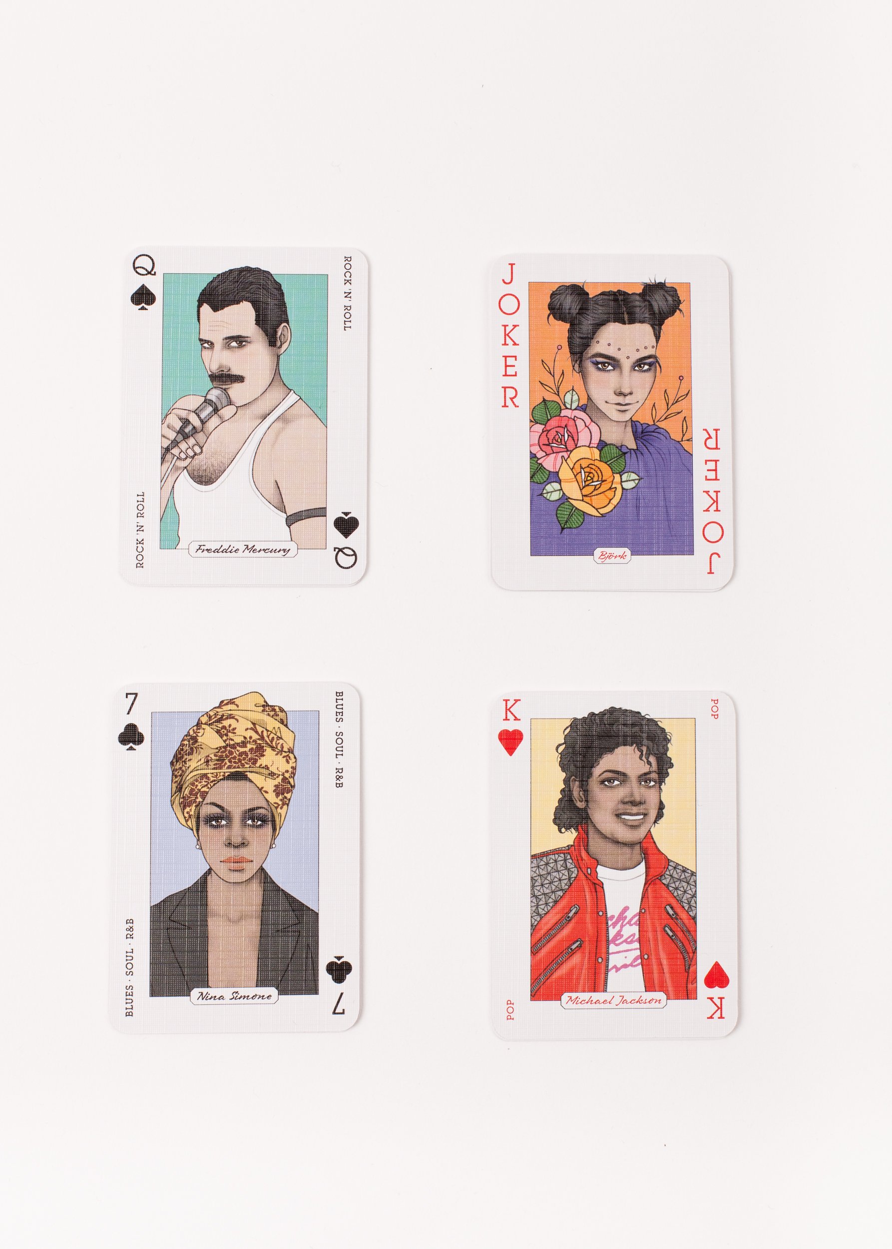 Music Genius Genius Playing Cards קלפי משחק
