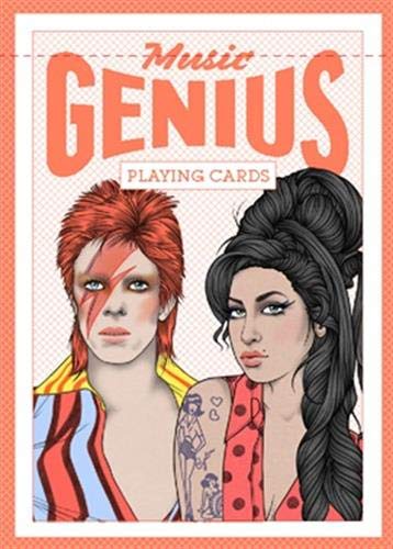 Music Genius Genius Playing Cards קלפי משחק