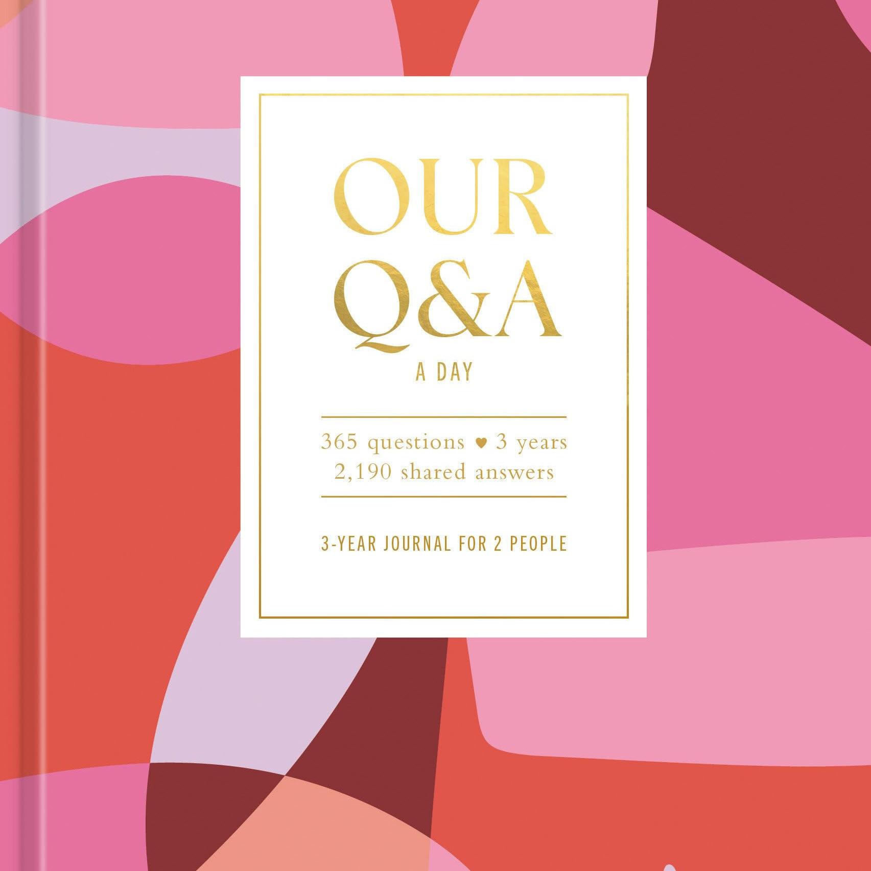 Q&A a Day (Hearts): A 3 Year Journal for 2 People