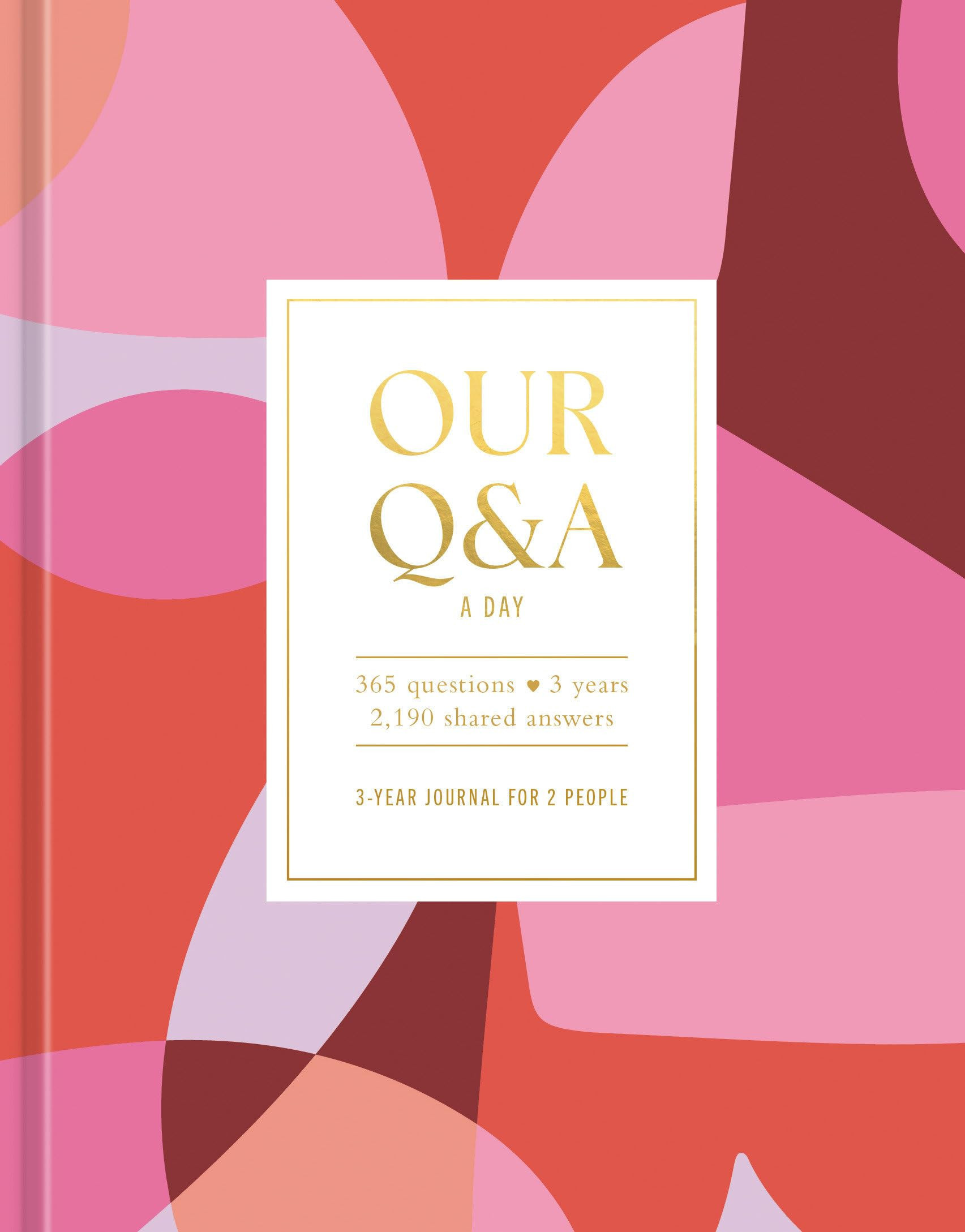 Q&A a Day (Hearts): A 3 Year Journal for 2 People