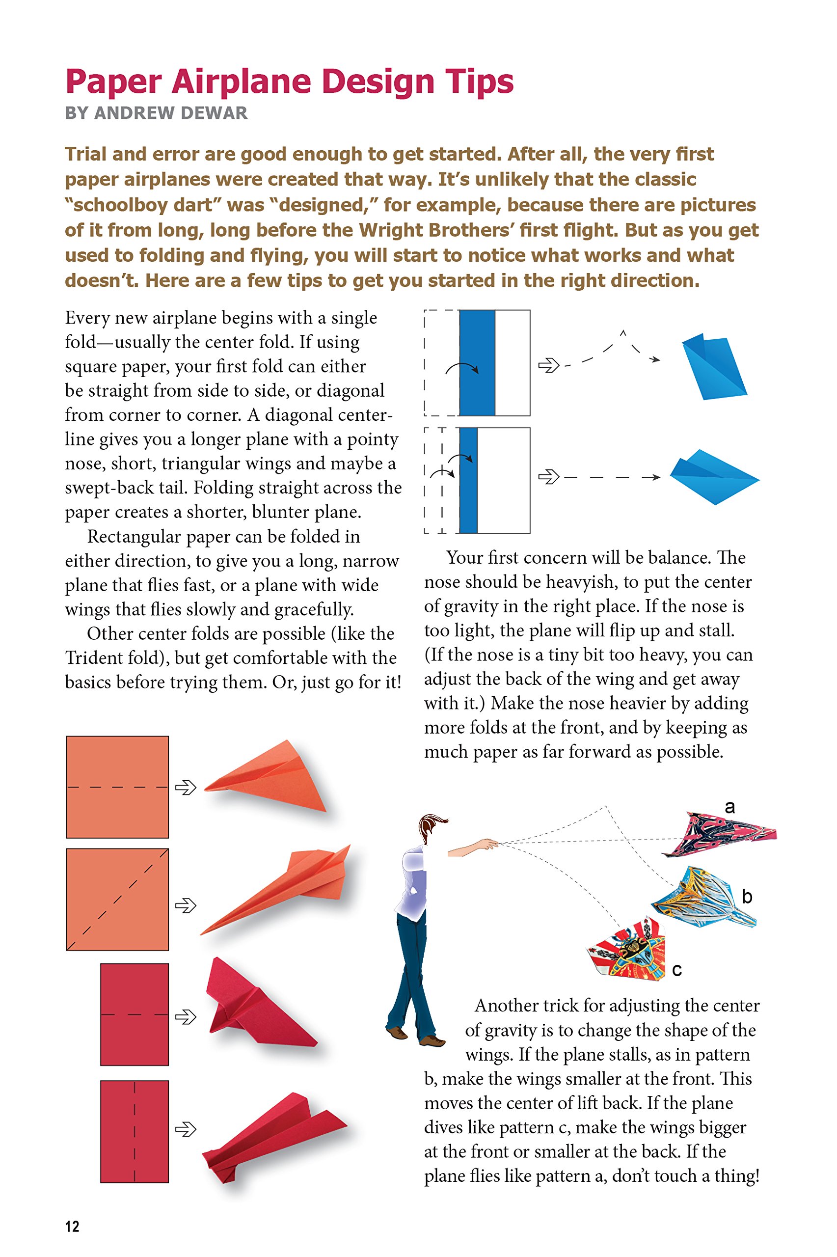 Out of This World Paper Airplanes Kit