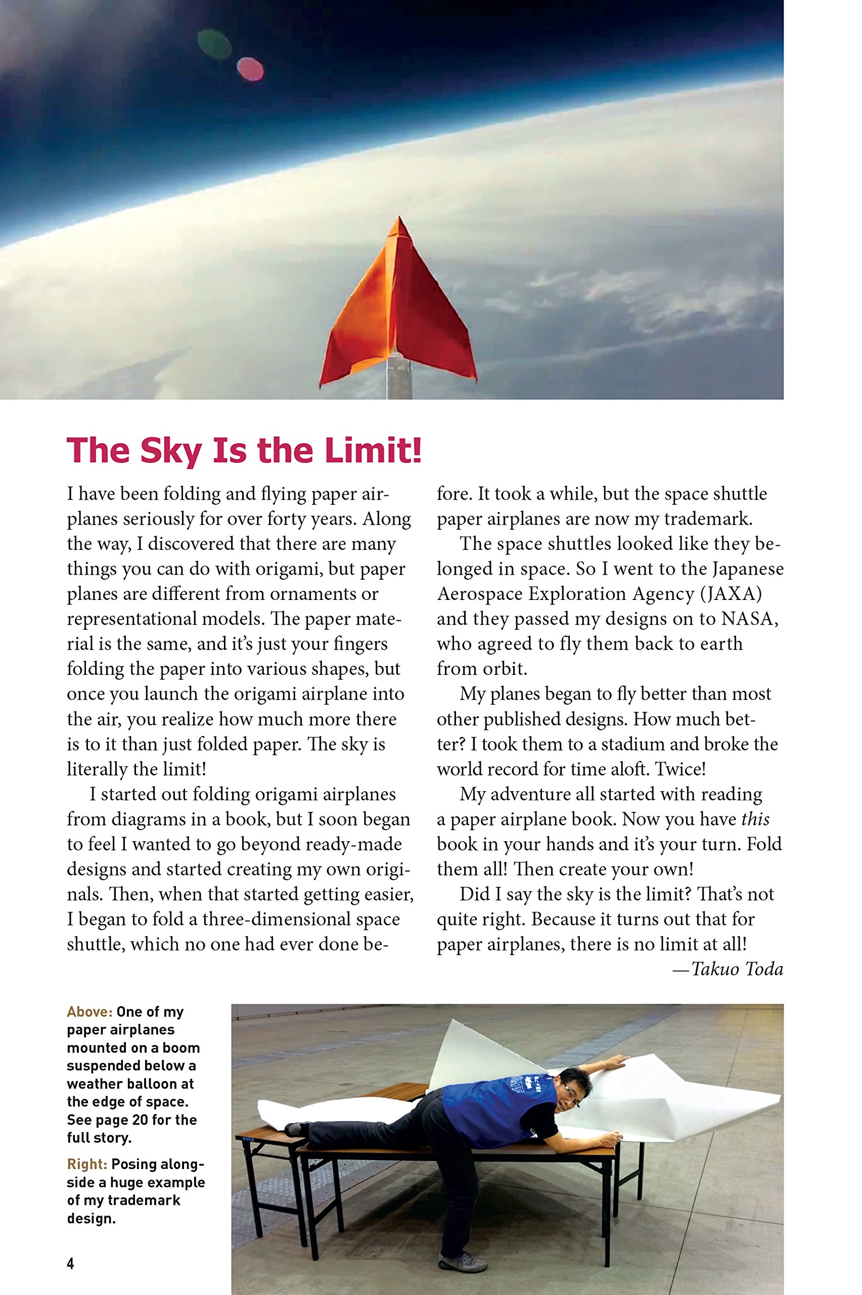 Out of This World Paper Airplanes Kit