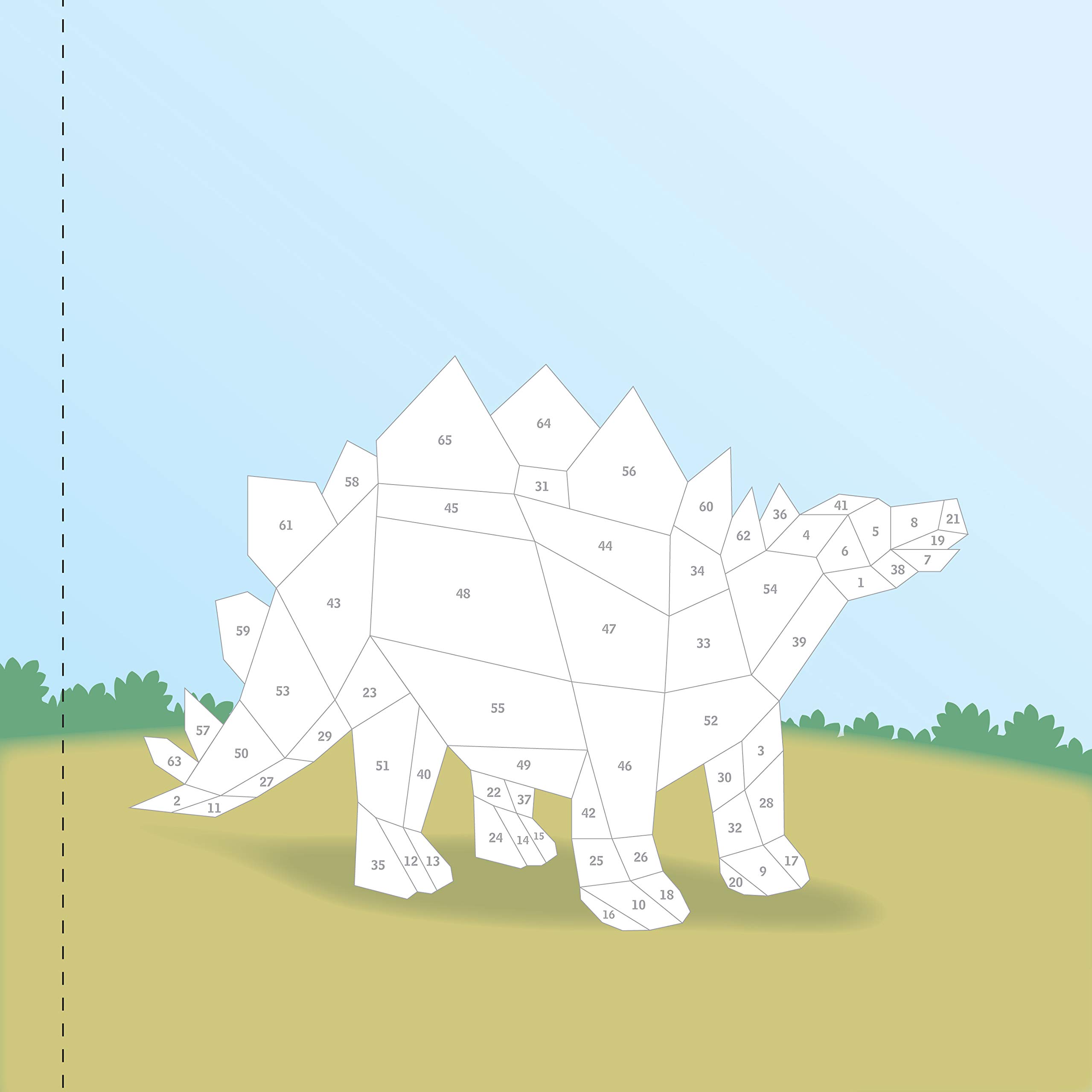 Paint by Sticker Kids: Dinosaurs
