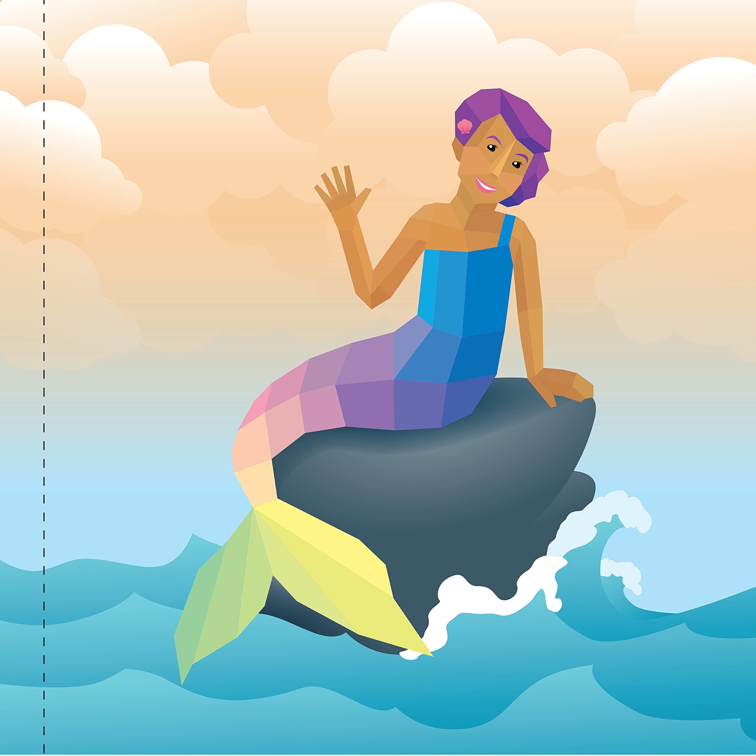 Paint by Sticker Kids: Mermaids & Magic