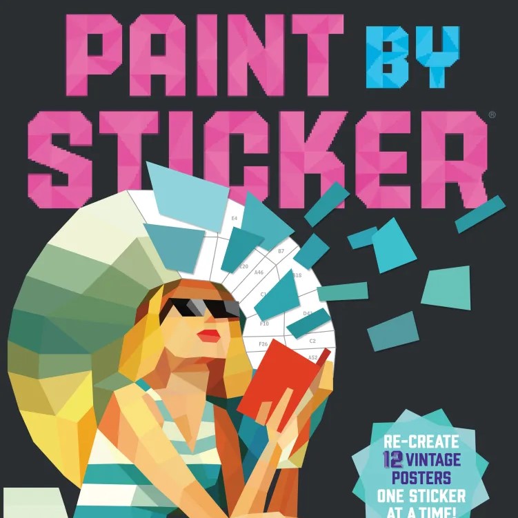 Paint by Sticker: Travel