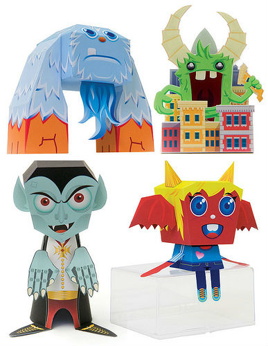 Papertoy Monsters Make Your Very Own Amazing Papertoys