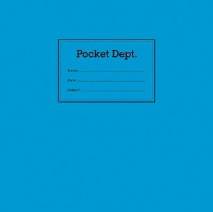 Pocket Dept. The Messenger Bag 3 Lined Notebooks