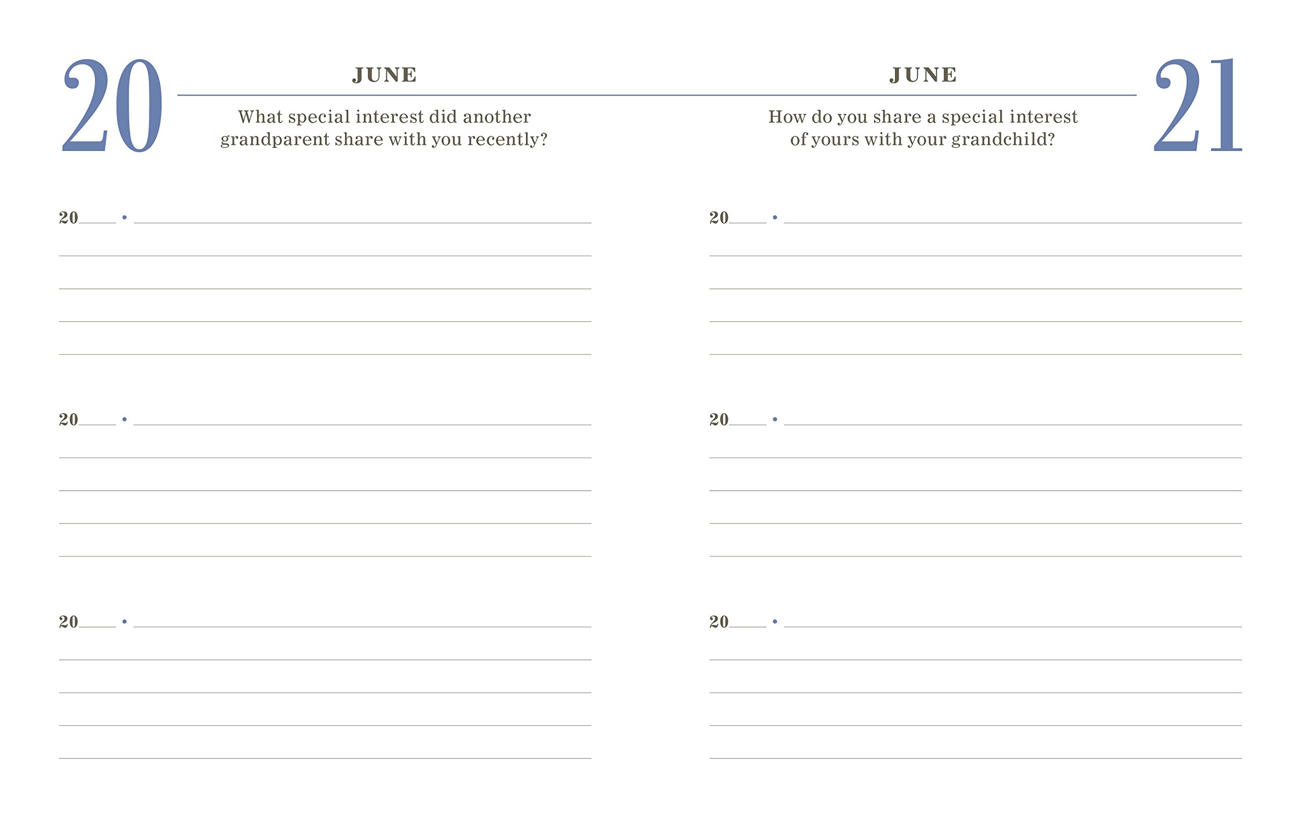 Q&A a Day for Grandparents: A 3-Year Journal