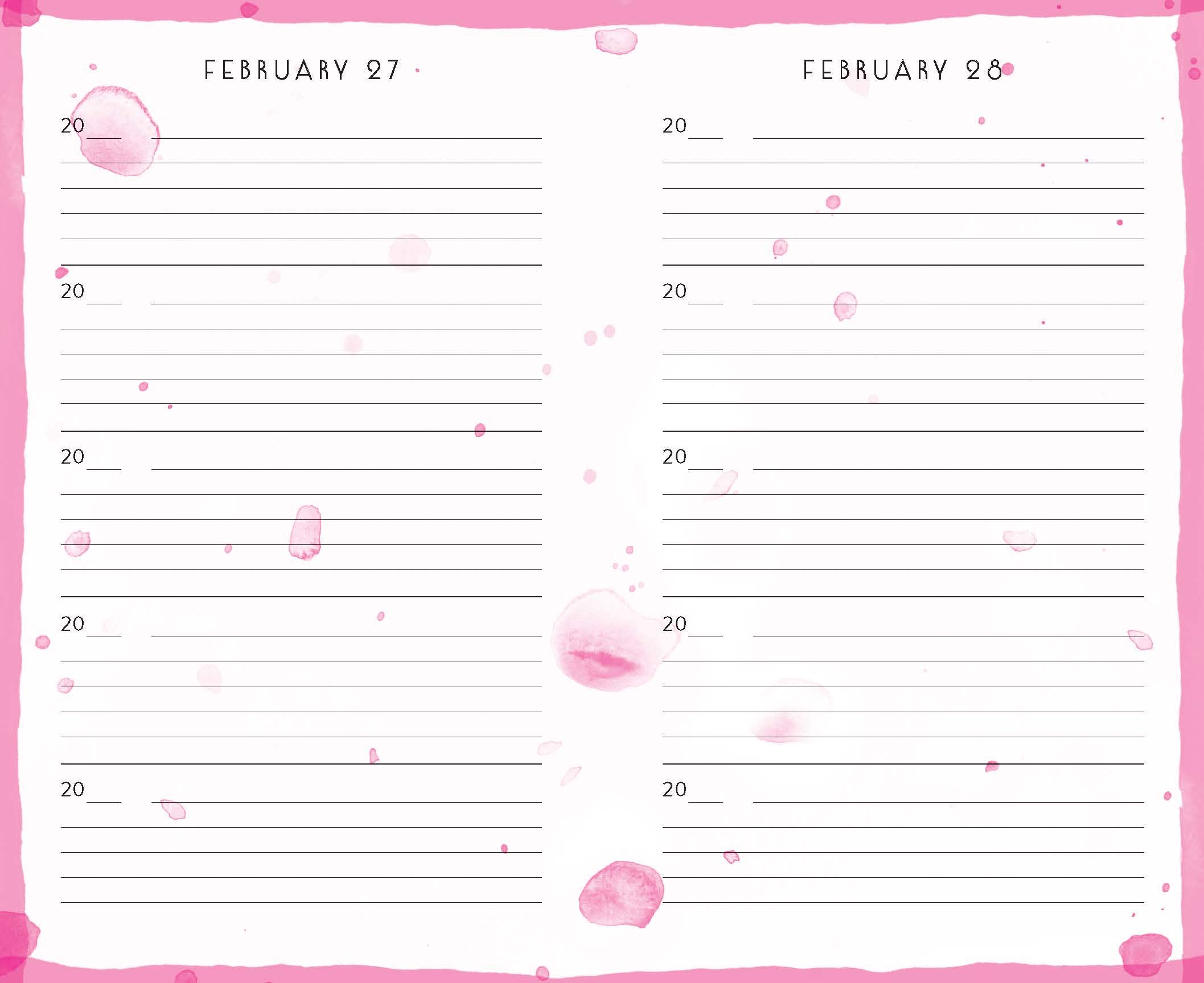 Rainbow One Line a Day: A Five-Year Memory Book