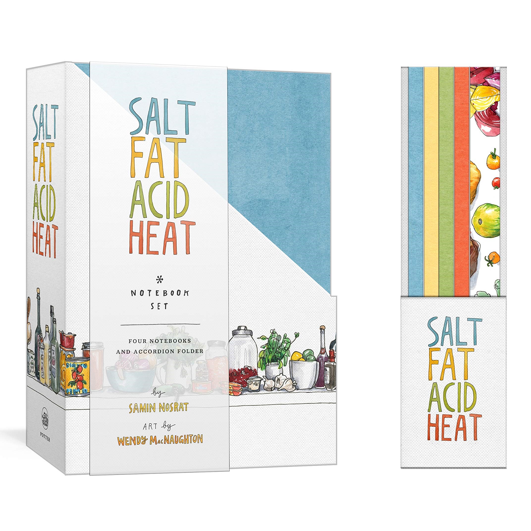 Salt, Fat, Acid, Heat  Notebook Set
