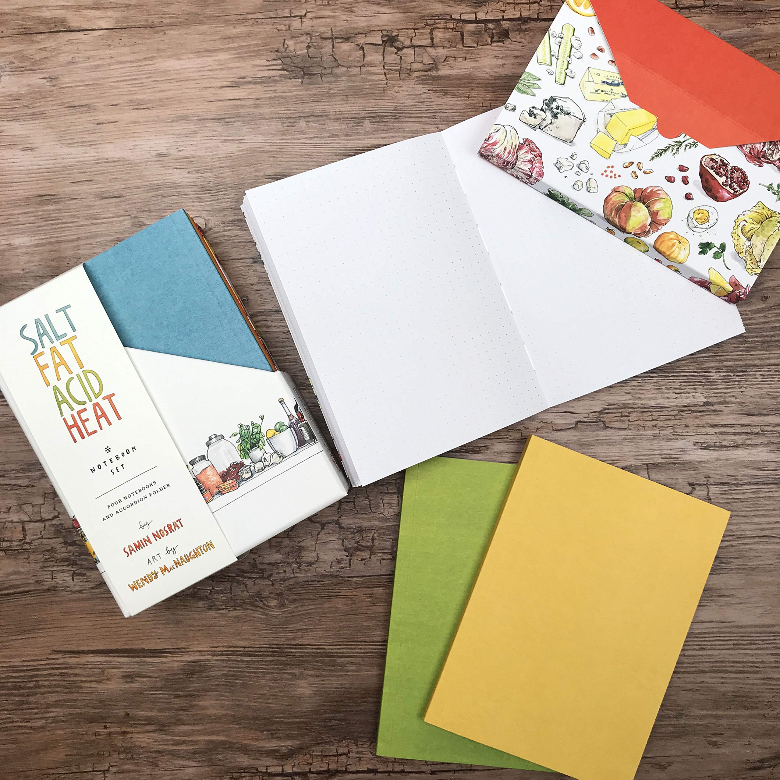 Salt, Fat, Acid, Heat  Notebook Set