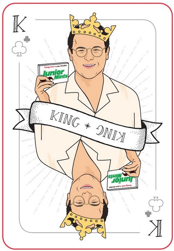 Seinfeld Playing Cards קלפי משחק סיינפלד