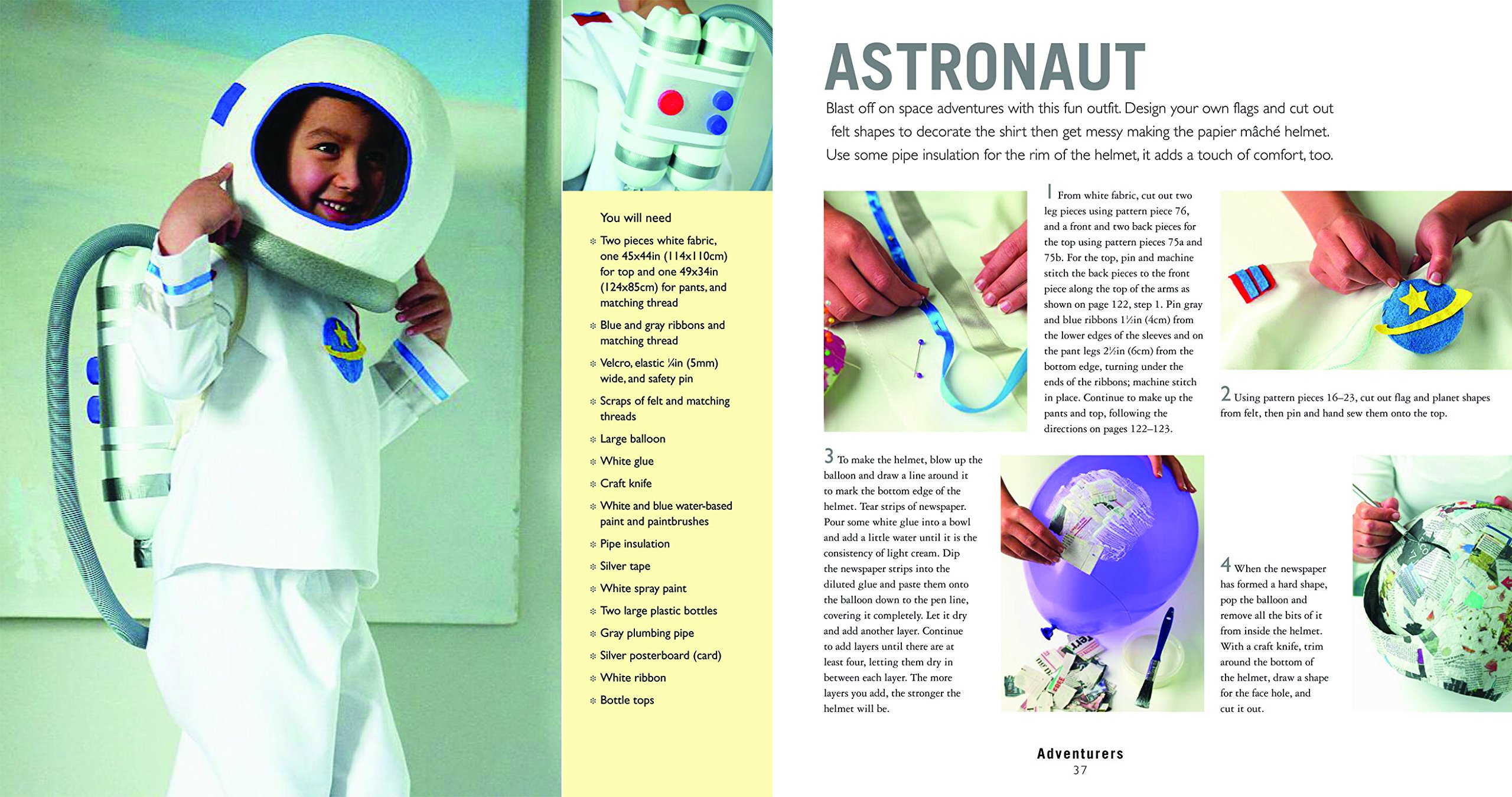 Sewing Dress-Up 35 Cute and Easy Costumes for Kids
