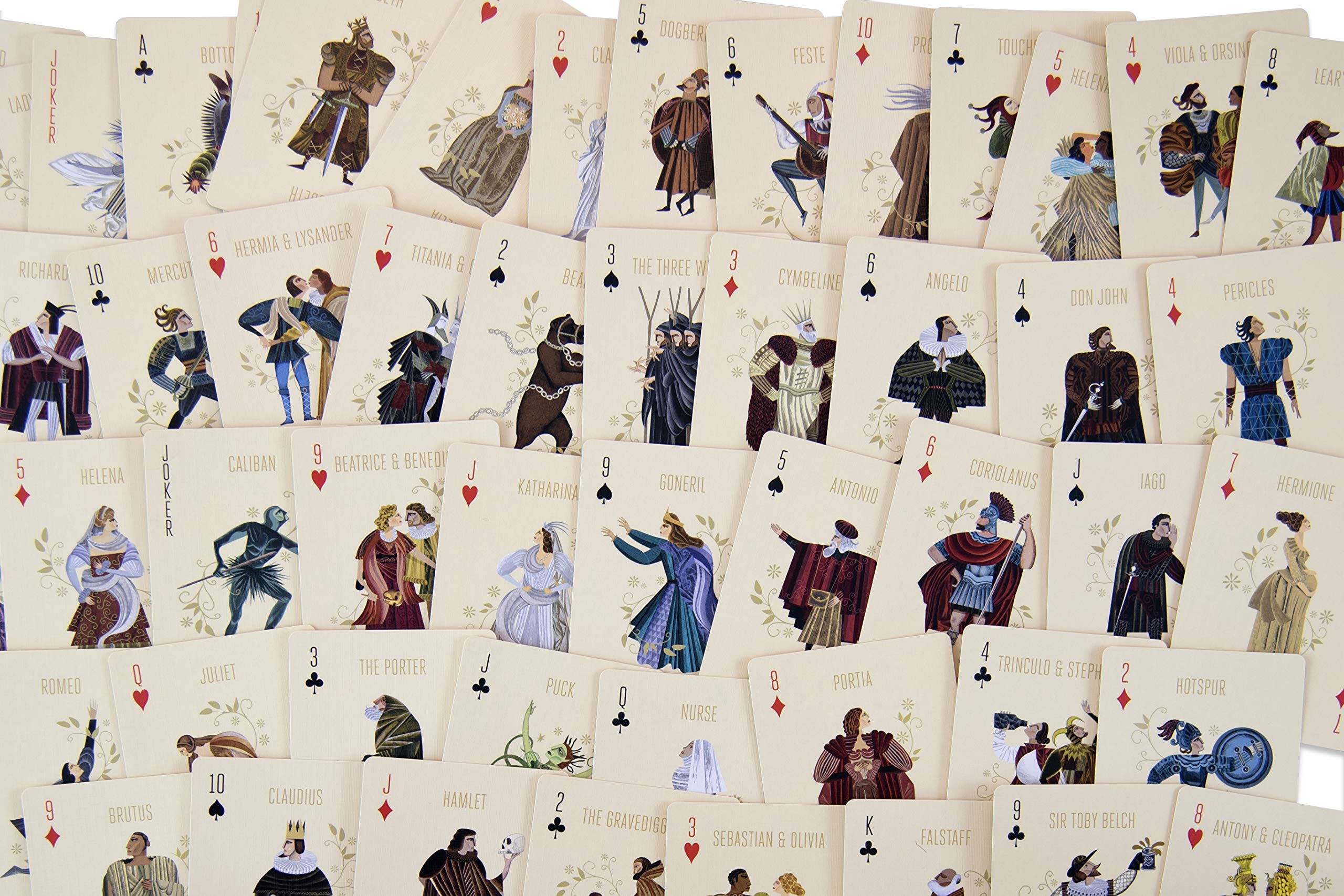 Shakespeare Playing Cards קלפי משחק