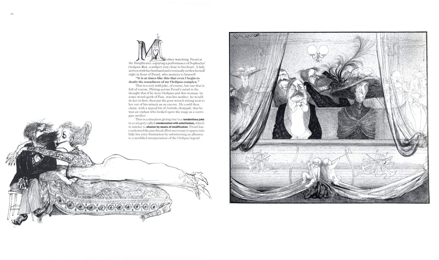 Sigmund Freud by Ralph Steadman