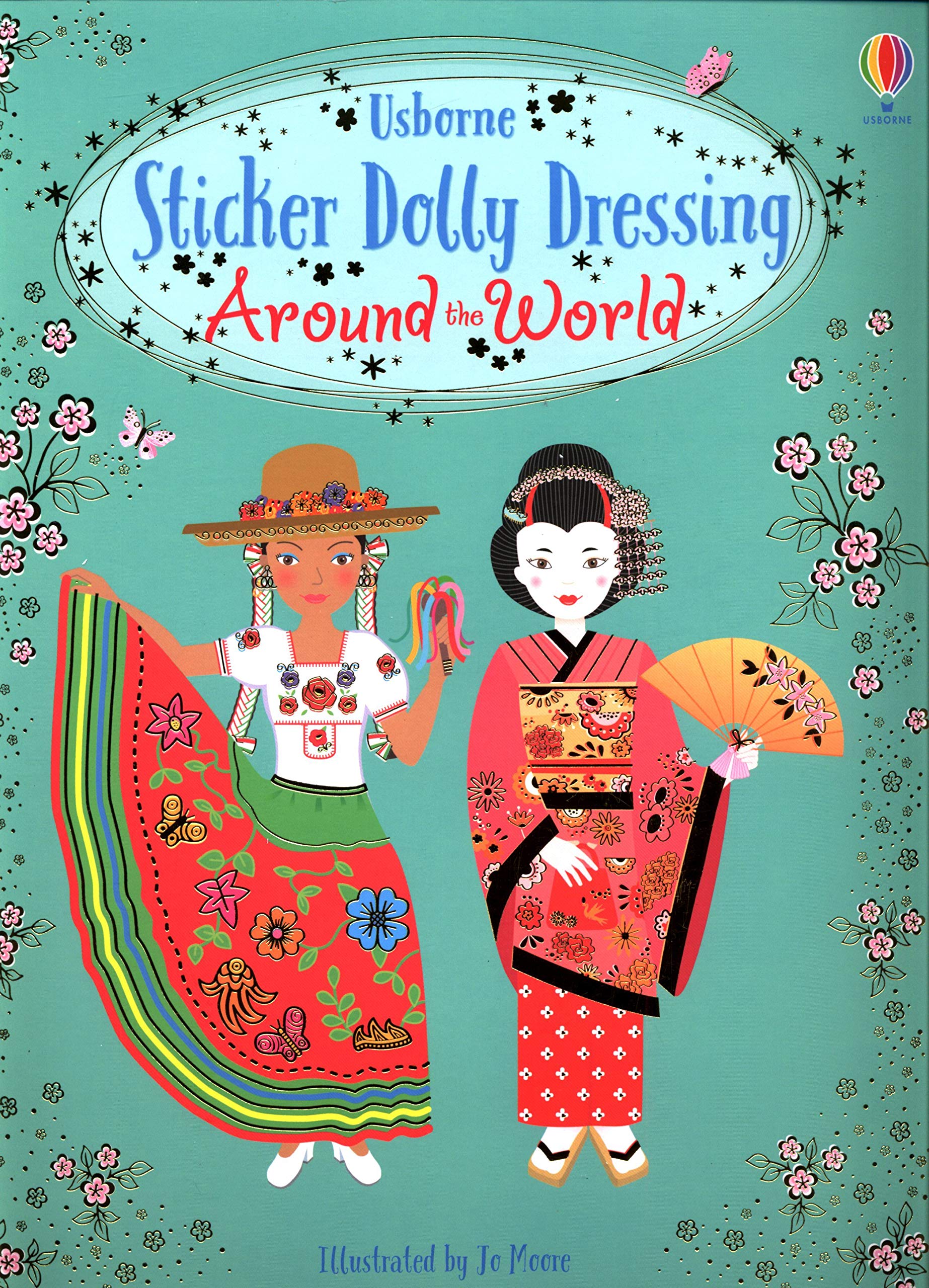 Sticker Dolly Dressing Around the World מדבקות