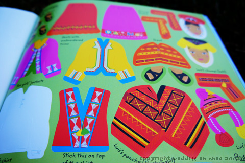Sticker Dolly Dressing: Around the World and Fashion Long Ago