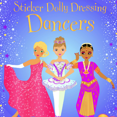 Sticker Dolly Dressing Dancers