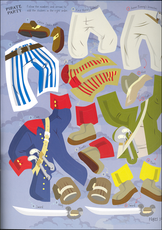 Sticker Dressing Pirates