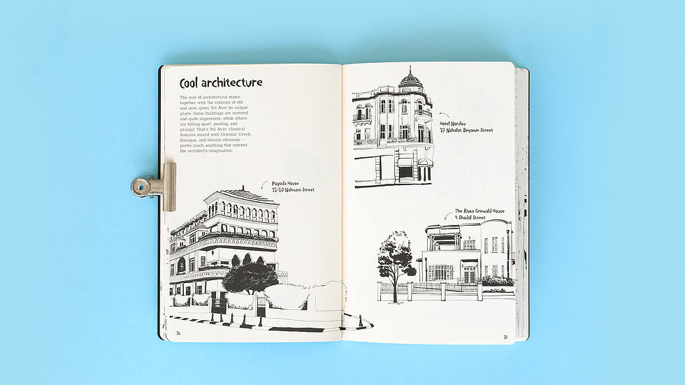 Tel Aviv City Stories: An Activity City Guide for Creative Travelers