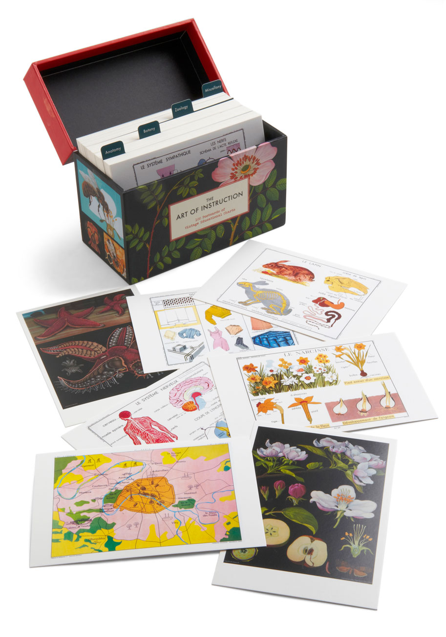 The Art of Instruction: Postcards 100 Postcards of Vintage Educational Charts