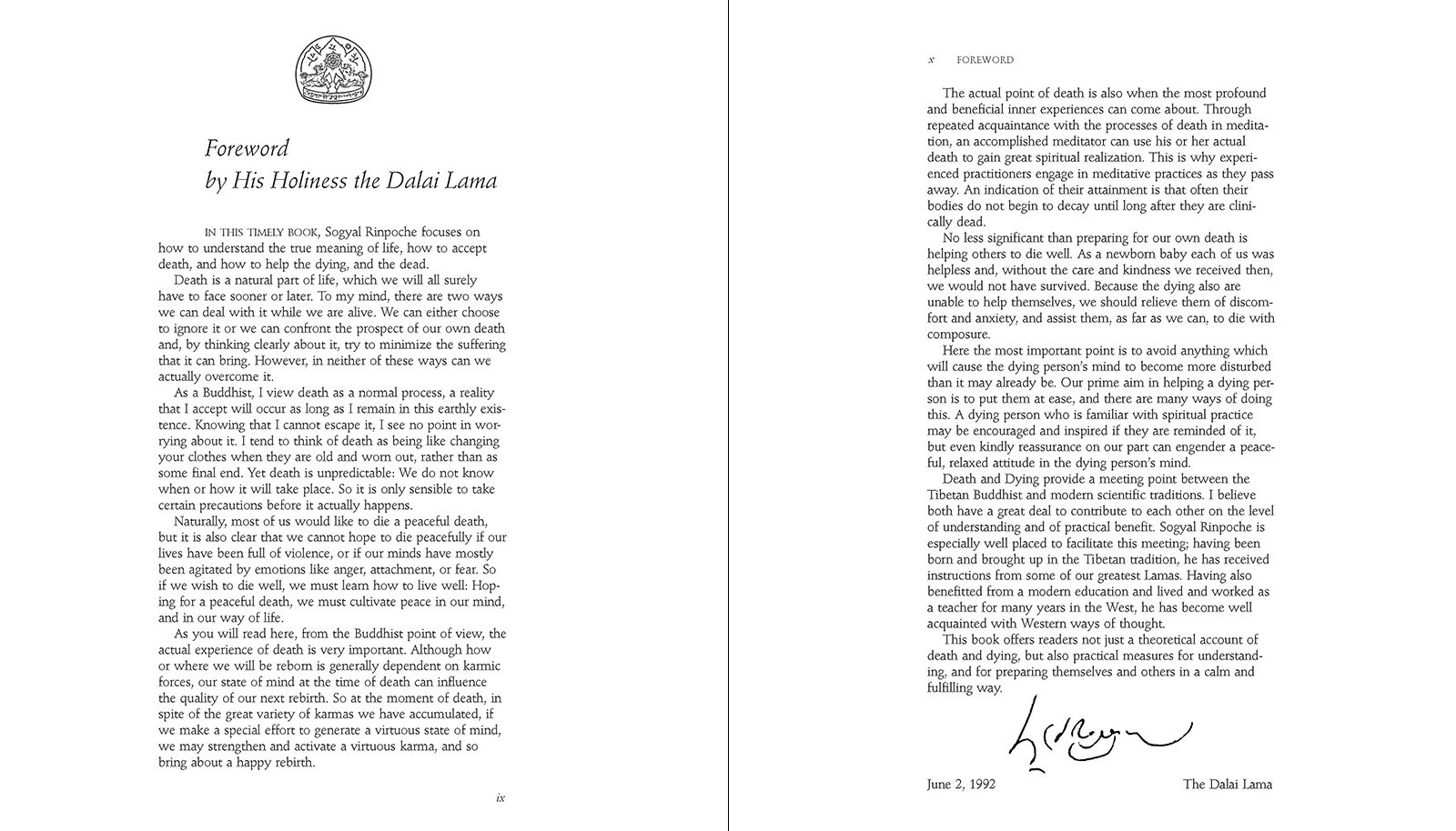 The Tibetan Book of Living and Dying