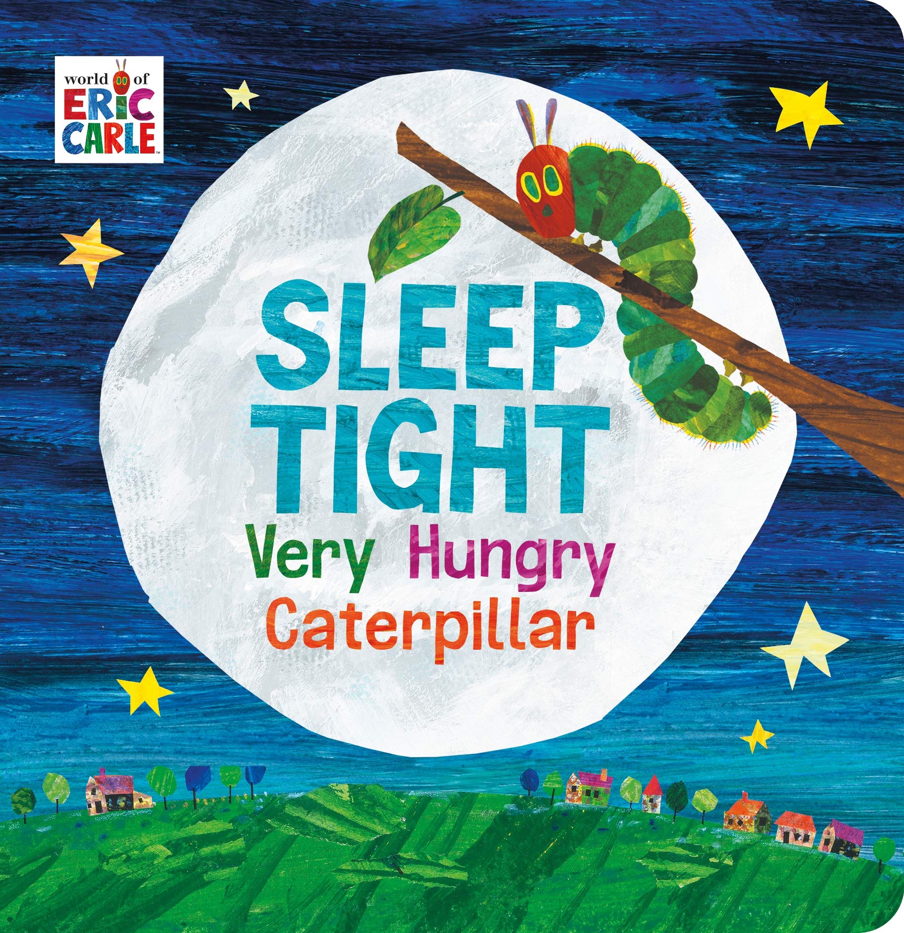The Very Hungry Caterpilar Book and Snuggle Blanket הזחל הרעב