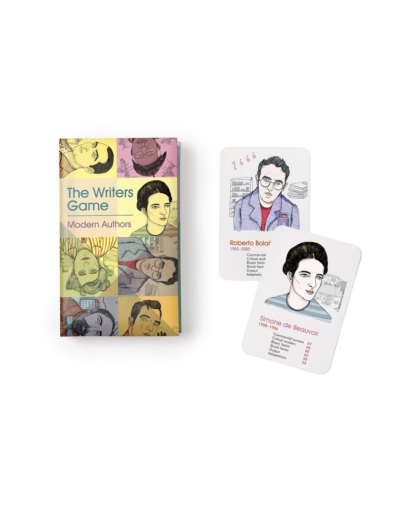 The Writers Game Modern Authors משחק קלפים
