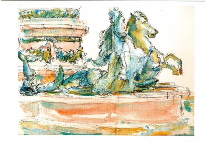 Urban Sketching: 100 Postcards
