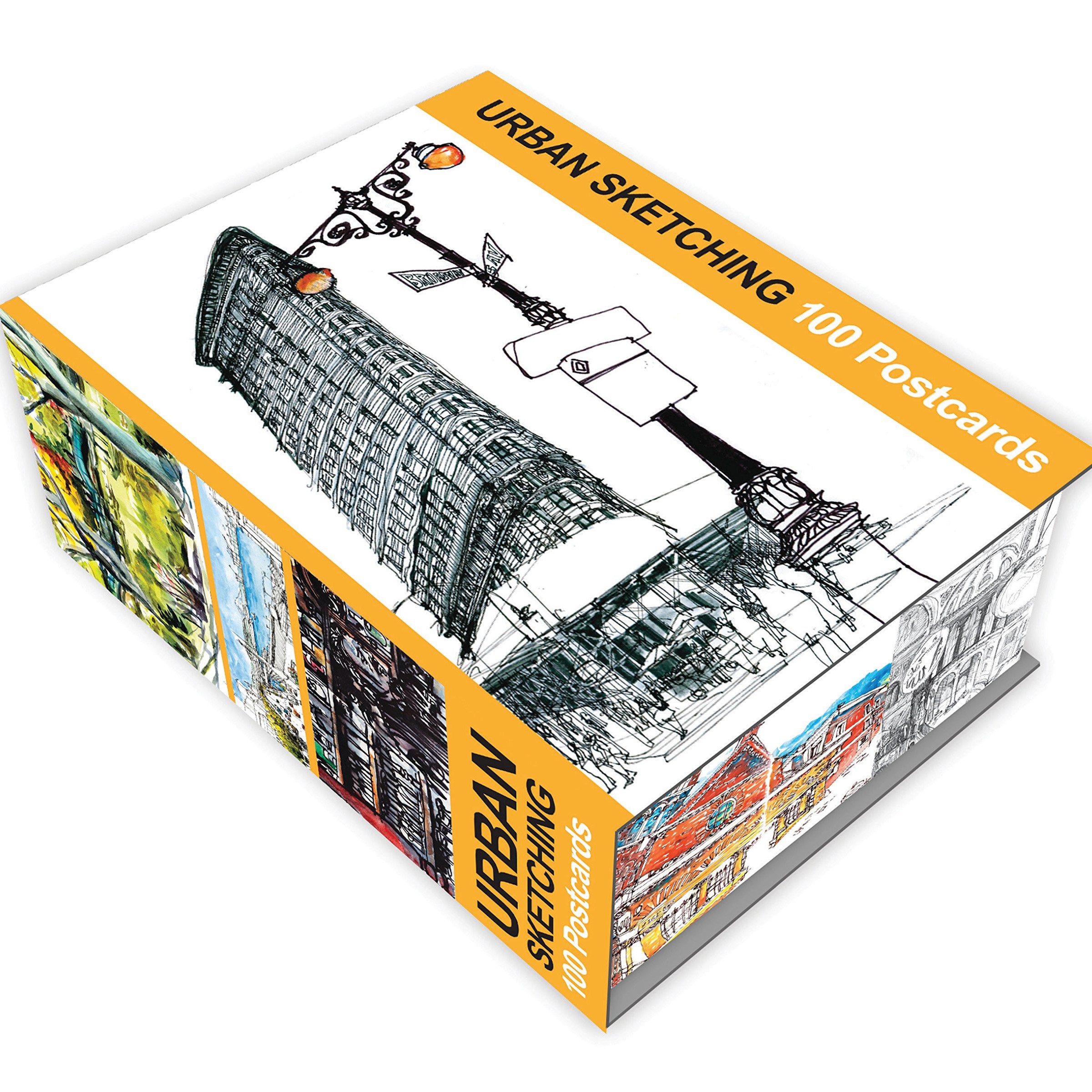 Urban Sketching: 100 Postcards