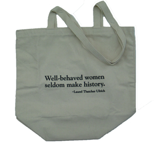 תיק בד Well-Behaved Women