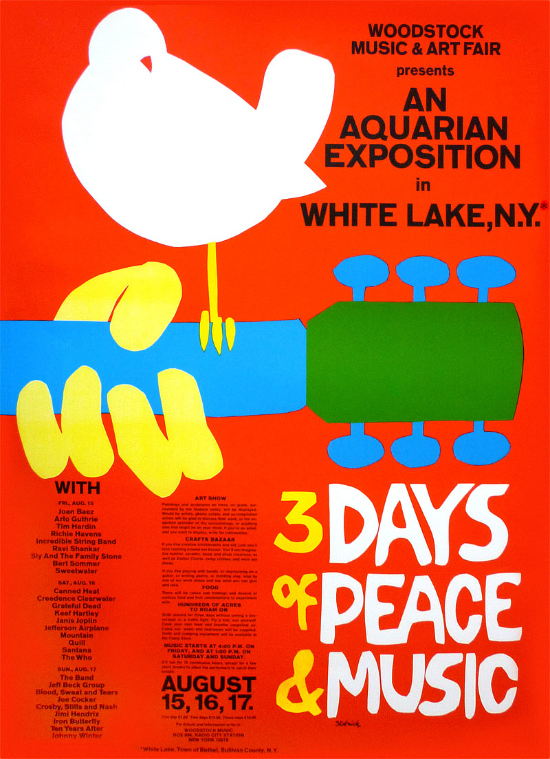 Woodstock Three Days of Peace and Music
